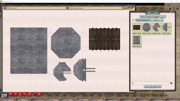 Fantasy Grounds - FG Medieval Machines Map Pack