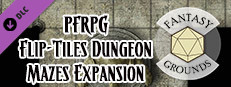 Fantasy Grounds - Pathfinder RPG - Flip-Tiles - Dungeon Mazes Expansion Small Capsule Image