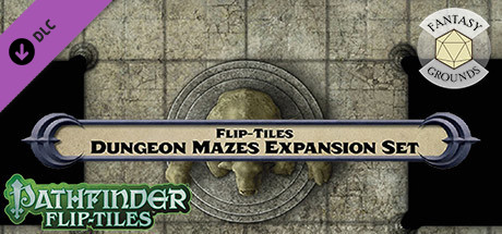 Fantasy Grounds - Pathfinder RPG - Flip-Tiles - Dungeon Mazes Expansion Header Image