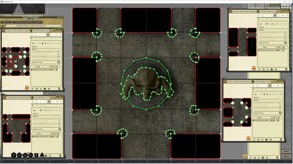 Fantasy Grounds - Pathfinder RPG - Flip-Tiles - Dungeon Mazes Expansion