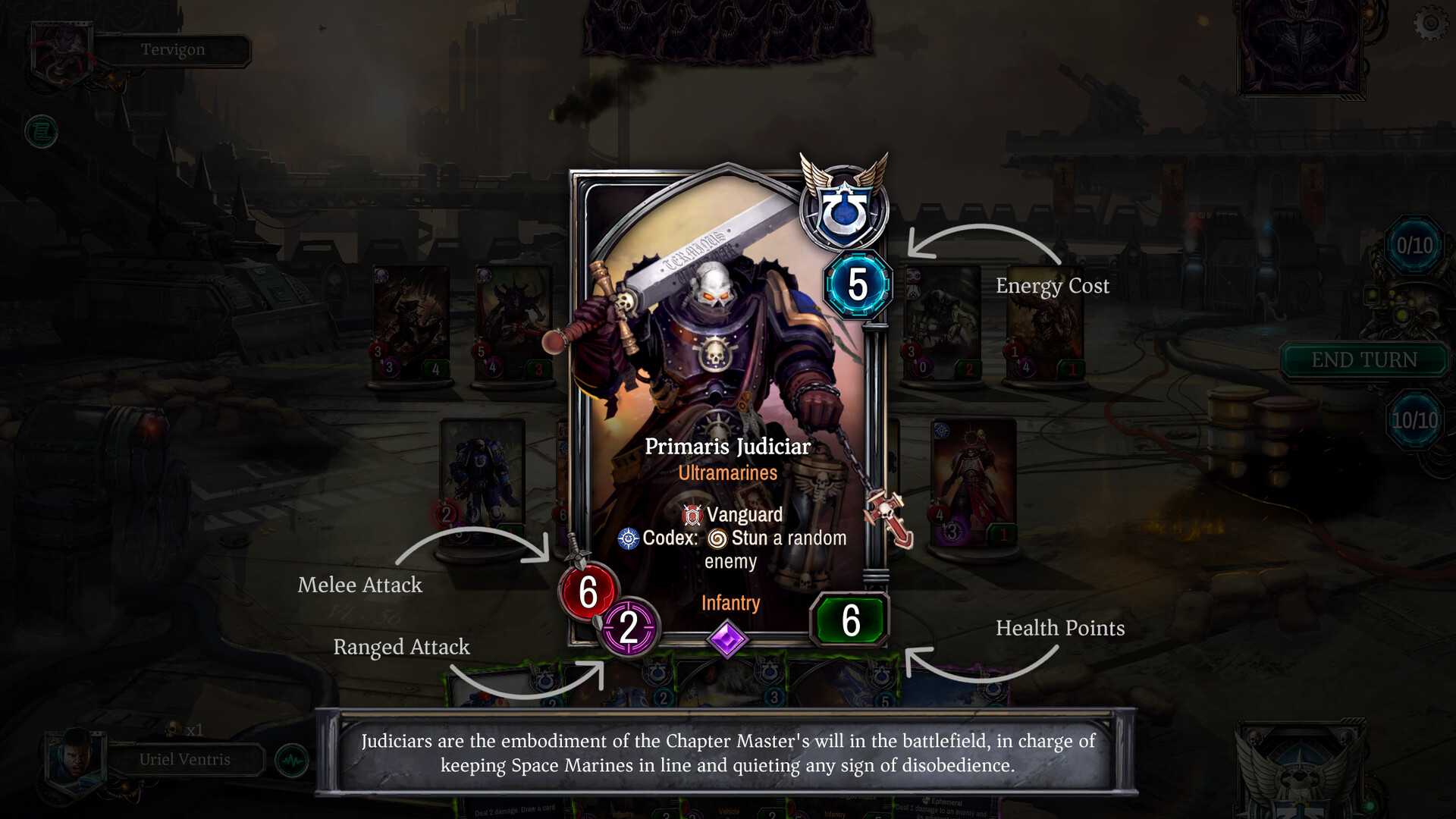Screenshot of Warhammer 40,000: Warpforge