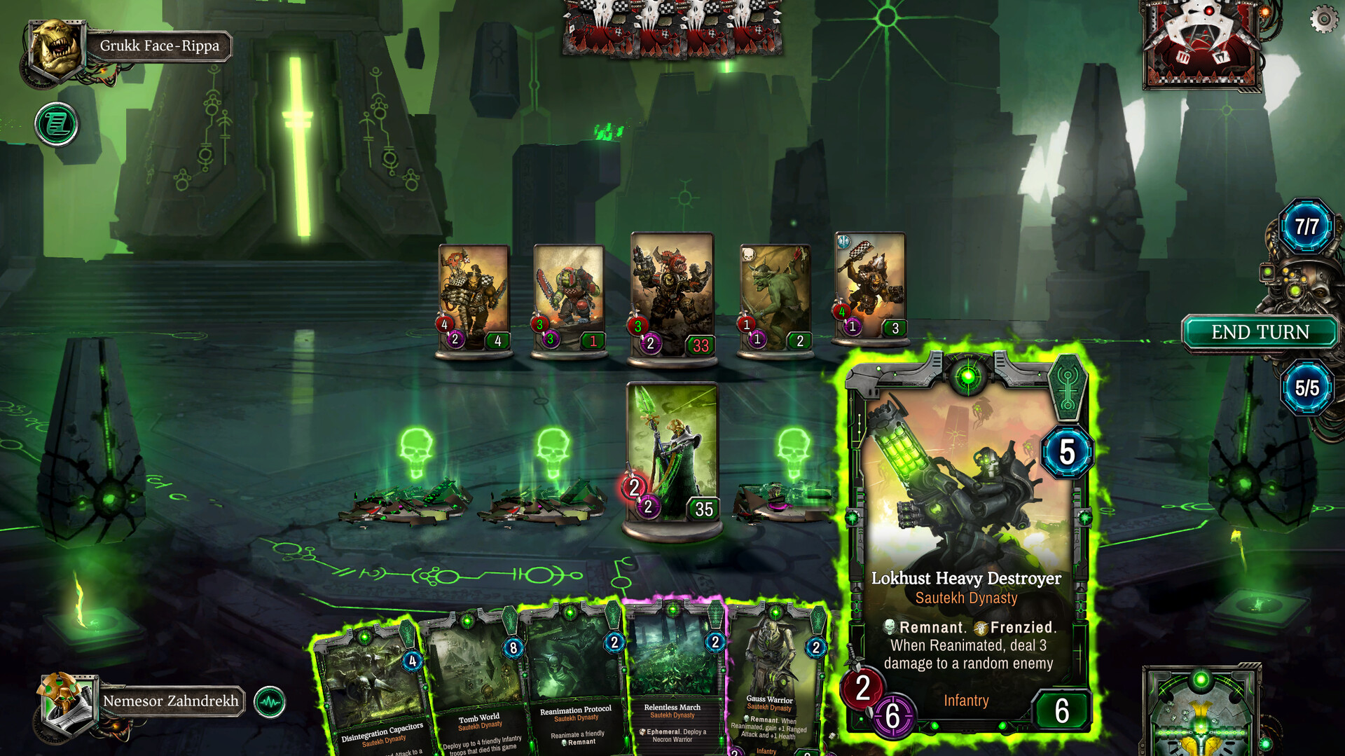 Screenshot of Warhammer 40,000: Warpforge