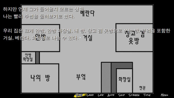 Screenshot z 집착의 망자 - 집으로부터의 탈출