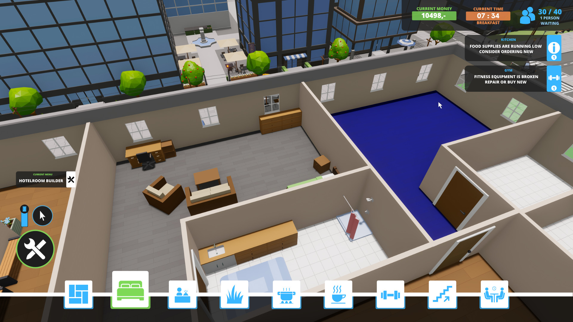 Hotel Management Simulator Featured Screenshot #1