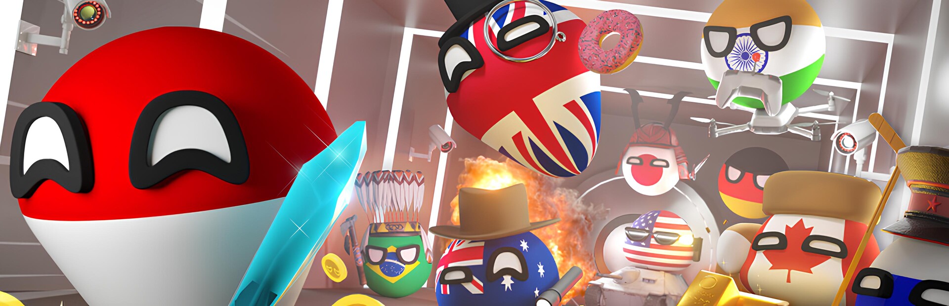 Countryballs: The Heist