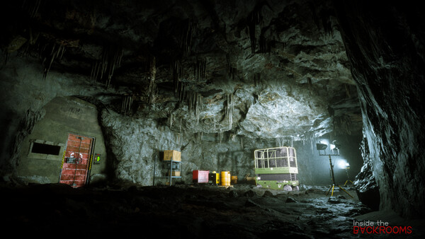 Inside the Backrooms.