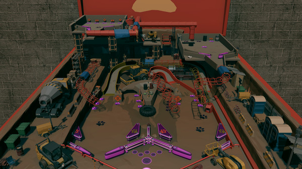 Roxy Raccoon's Pinball Panic - Construction Chaos