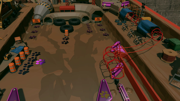 Roxy Raccoon's Pinball Panic - Construction Chaos