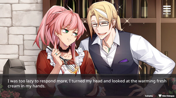Screenshot z Vanilla Brulee & The Rose Bandit