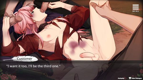 Screenshot z Vanilla Brulee & The Rose Bandit