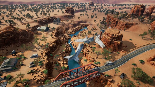 KeepUp Survival - Red Desert Map