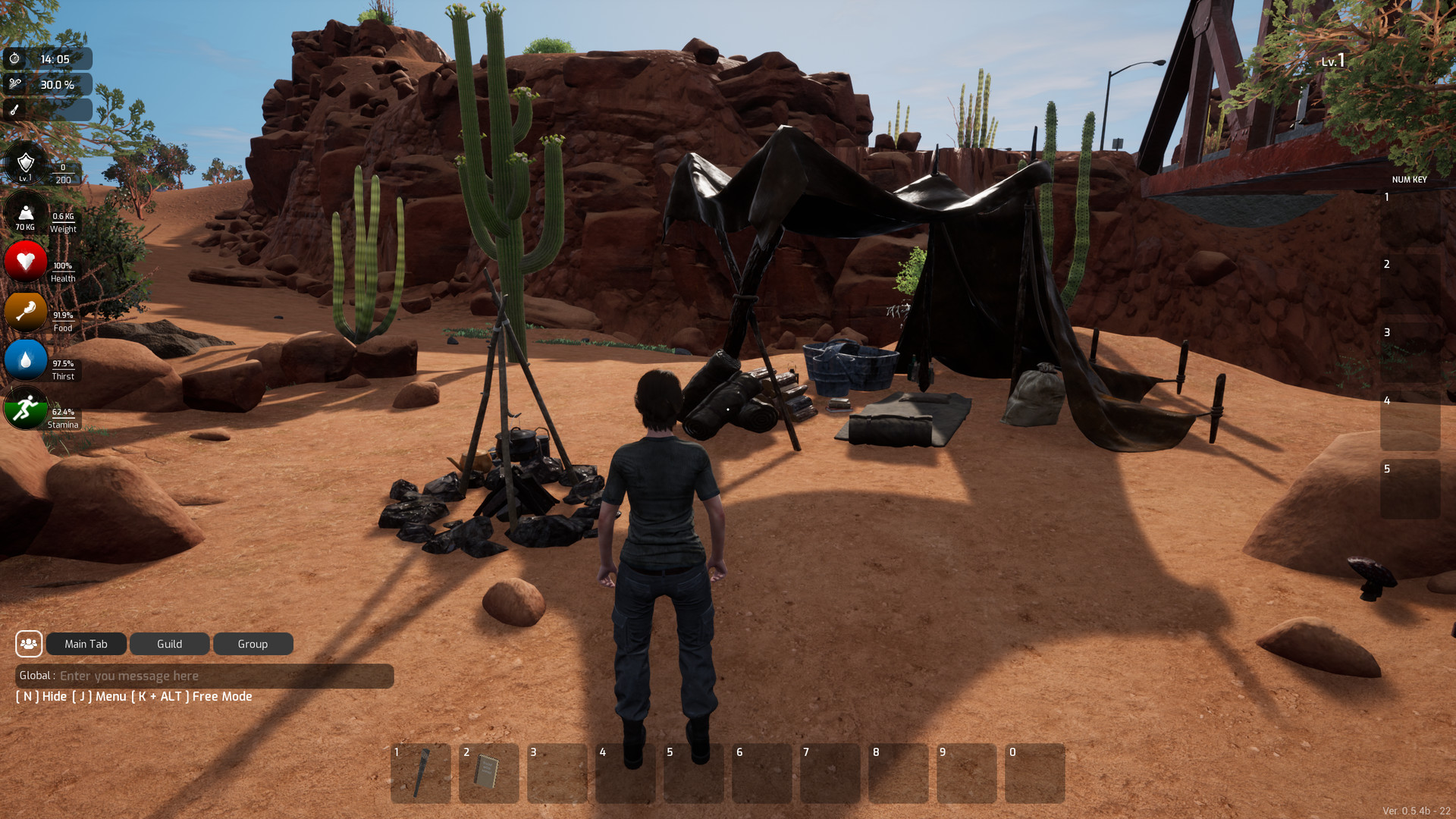 KeepUp Survival - Red Desert Map в Steam