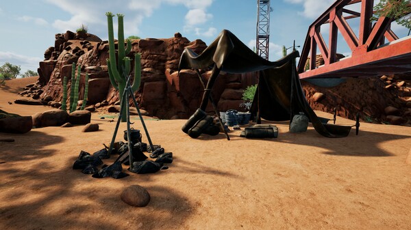 KeepUp Survival - Red Desert Map