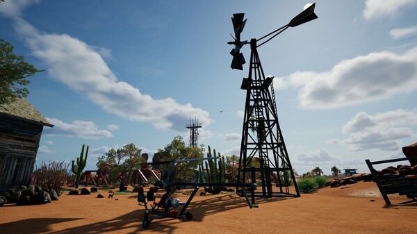 KeepUp Survival - Red Desert Map