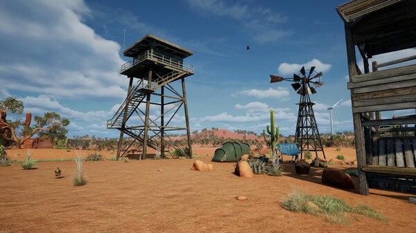 KeepUp Survival - Red Desert Map