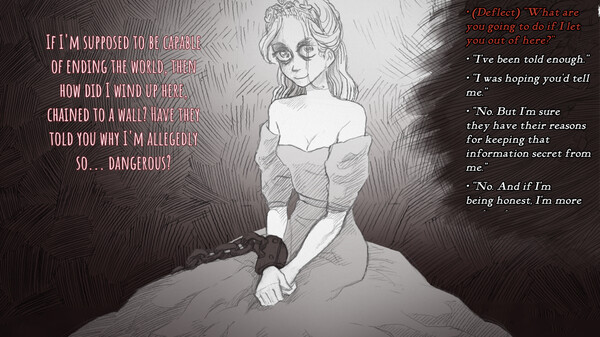 Screenshot z Slay the Princess — The Pristine Cut