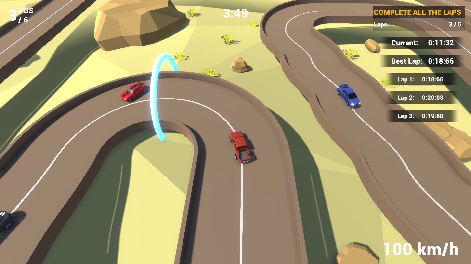 #8. Tiny Arcade Racers (Steam) Podle: Dnasok Games