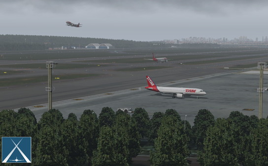 Screenshot z X-Plane 11 - Add-on: Globall Art - SBGR - São Paulo - Guarulhos International Airport Screenshot z X-Plane 11 - Add-on: Globall Art - SBGR - São Paulo - Guarulhos International Airport