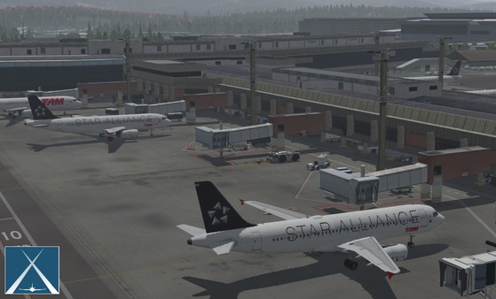 Screenshot z X-Plane 11 - Add-on: Globall Art - SBGR - São Paulo - Guarulhos International Airport Screenshot z X-Plane 11 - Add-on: Globall Art - SBGR - São Paulo - Guarulhos International Airport