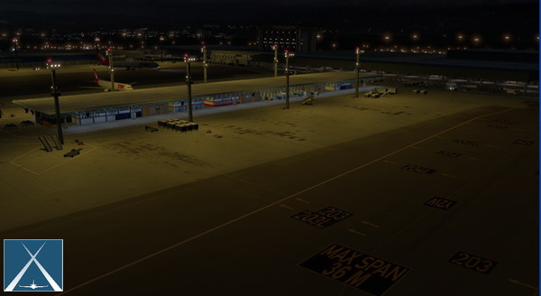 Screenshot z X-Plane 11 - Add-on: Globall Art - SBGR - São Paulo - Guarulhos International Airport Screenshot z X-Plane 11 - Add-on: Globall Art - SBGR - São Paulo - Guarulhos International Airport