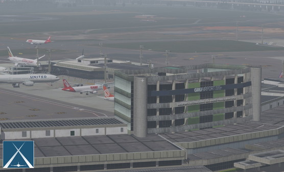 Screenshot z X-Plane 11 - Add-on: Globall Art - SBGR - São Paulo - Guarulhos International Airport Screenshot z X-Plane 11 - Add-on: Globall Art - SBGR - São Paulo - Guarulhos International Airport