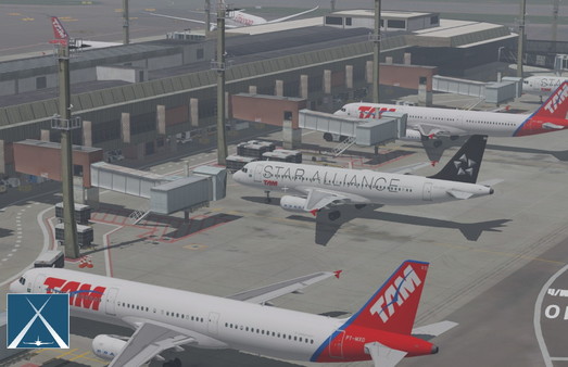 X-Plane 11 - Add-on: Globall Art - SBGR - São Paulo - Guarulhos International Airport — скриншот 49