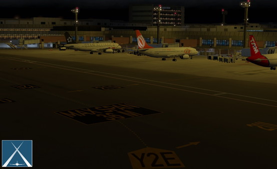 X-Plane 11 - Add-on: Globall Art - SBGR - São Paulo - Guarulhos International Airport — скриншот 23