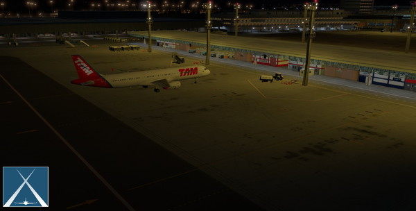 Screenshot z X-Plane 11 - Add-on: Globall Art - SBGR - São Paulo - Guarulhos International Airport Screenshot z X-Plane 11 - Add-on: Globall Art - SBGR - São Paulo - Guarulhos International Airport