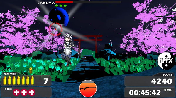 Screenshot z Touhou Crisis