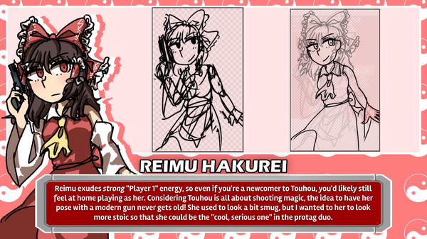 Touhou Crisis - Artbook & Soundtrack screenshot 1