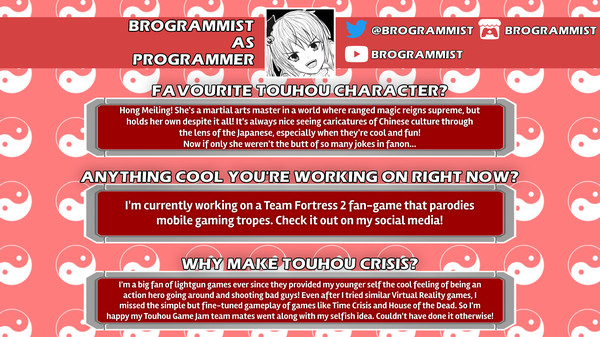 Touhou Crisis - Artbook & Soundtrack screenshot 3