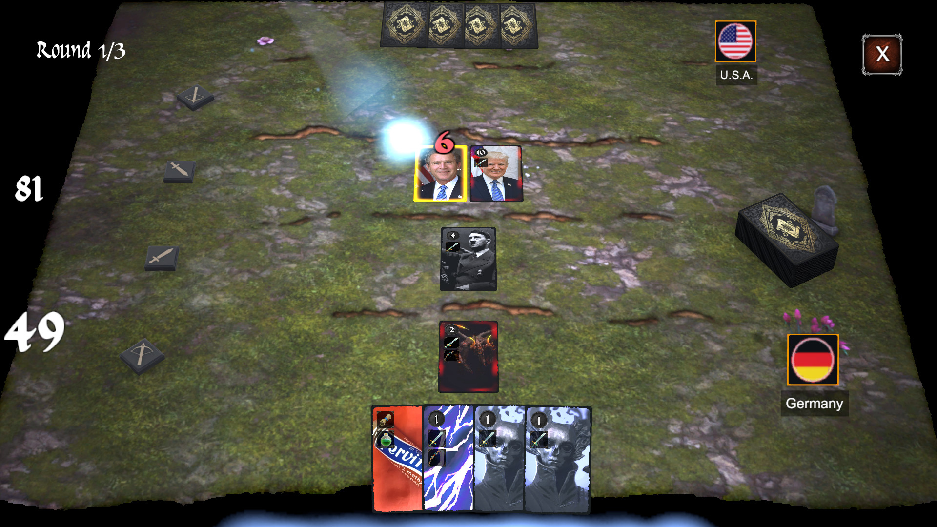 screenshot of World War 3: Card Battler 12