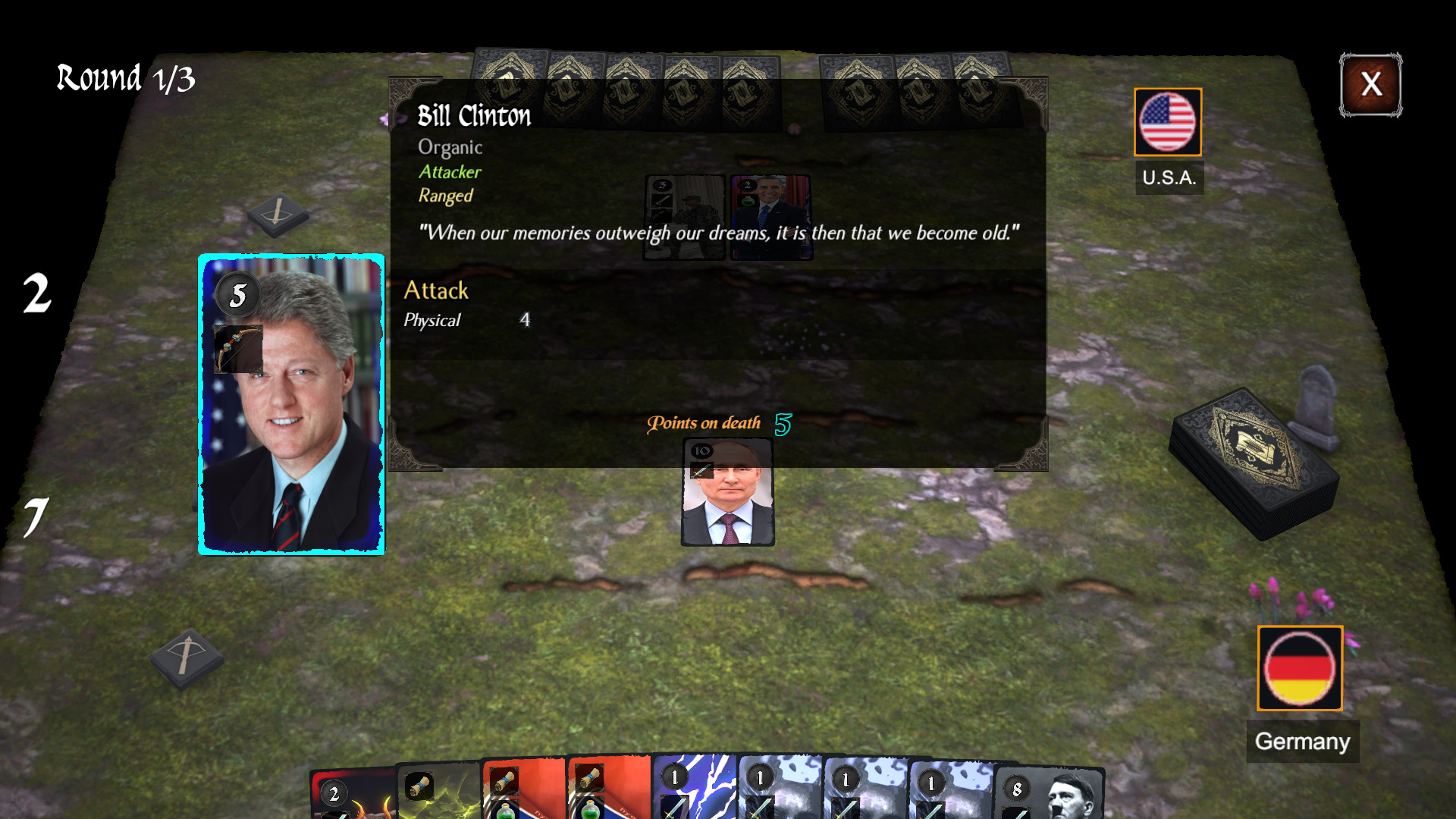 screenshot of World War 3: Card Battler 11