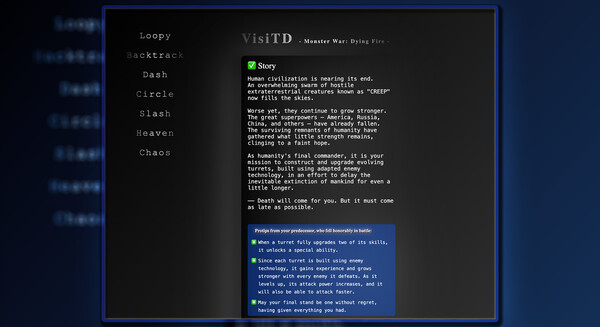 VisiTD - Monster War: Dying Fire -for windows and Linux 1