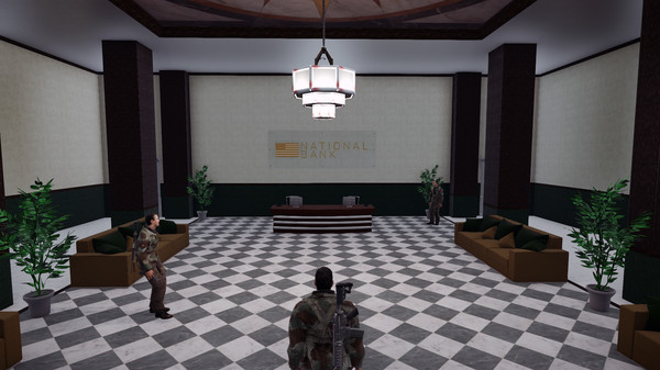Screenshot z Bank Robber