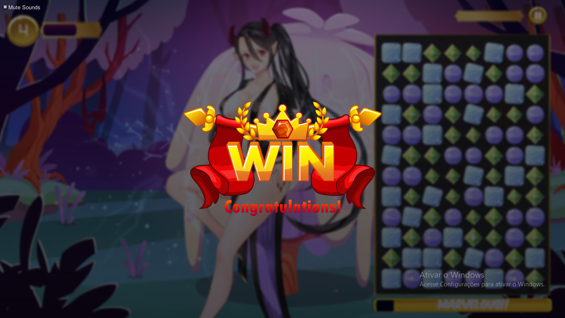 A Match with a Succubus Witch screenshot #6