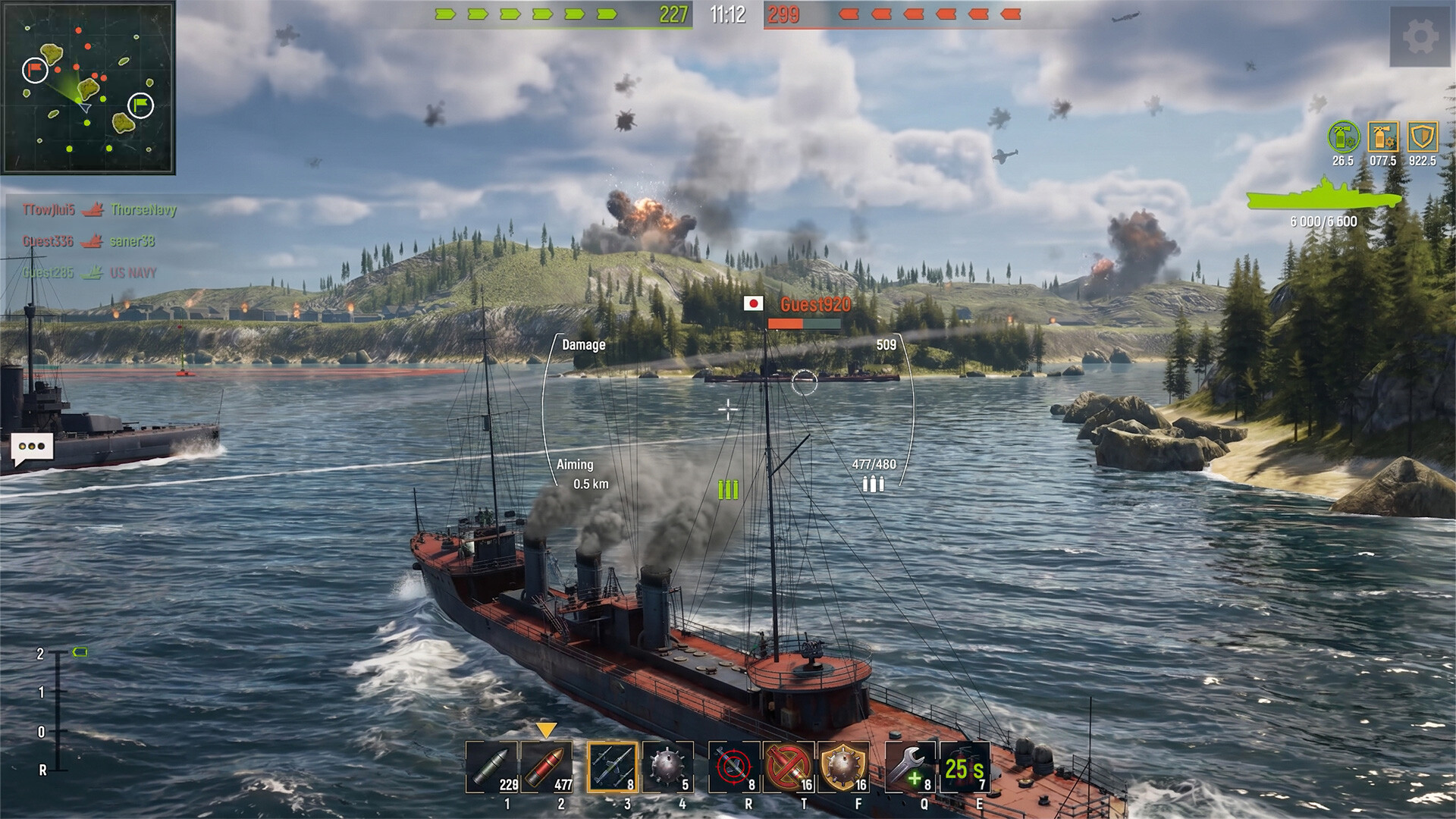 Navy War: Battleship Games screenshot 1
