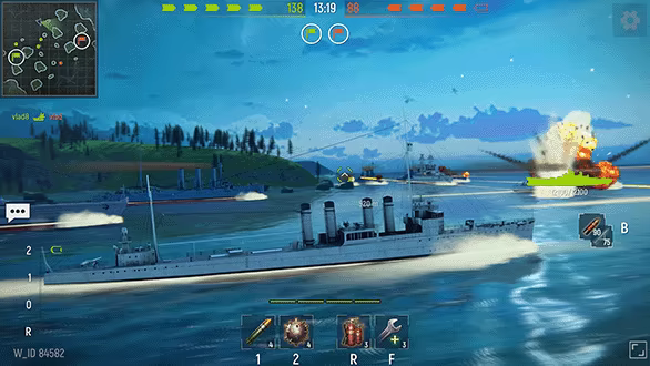 Navy War: Battleship Games video 2