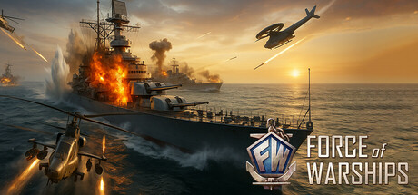 Force of Warships: Battleship Games banner