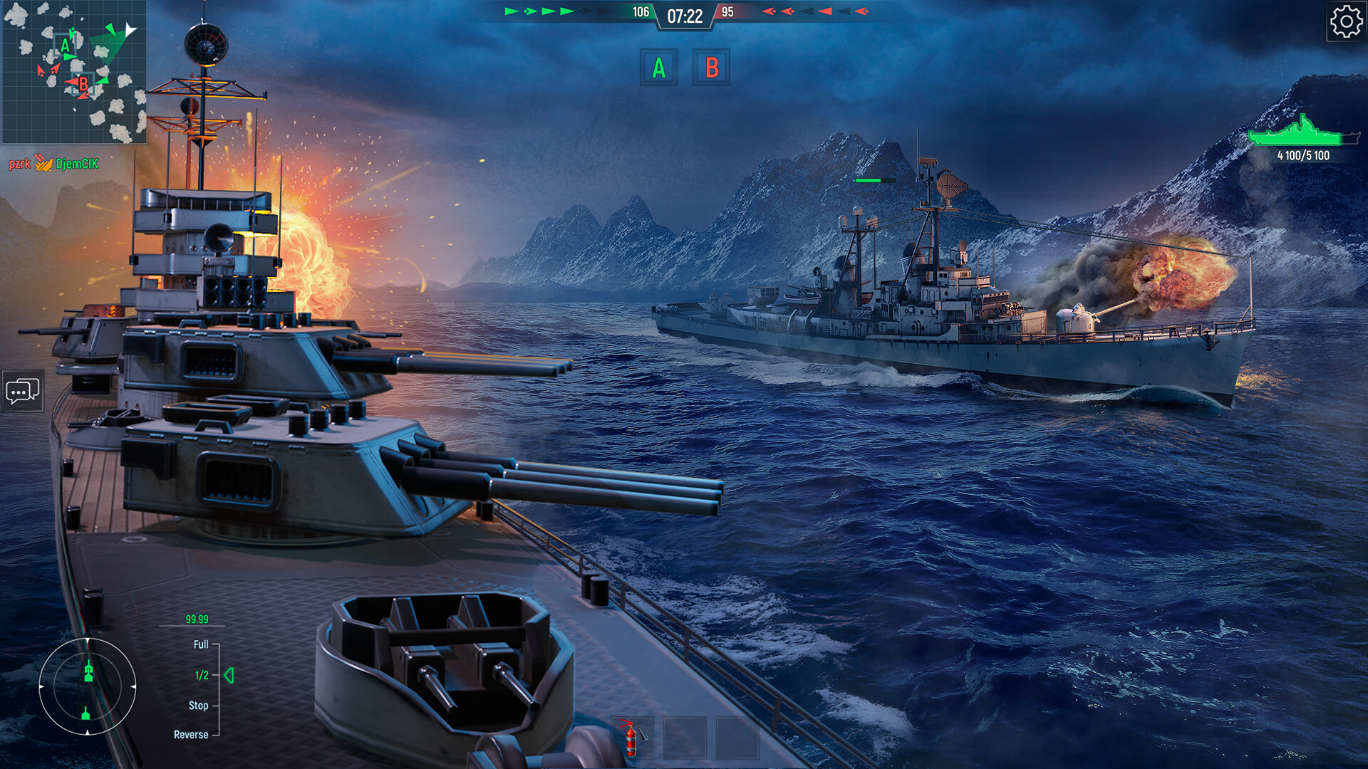 Force of Warships: Battleship Games screenshot #1