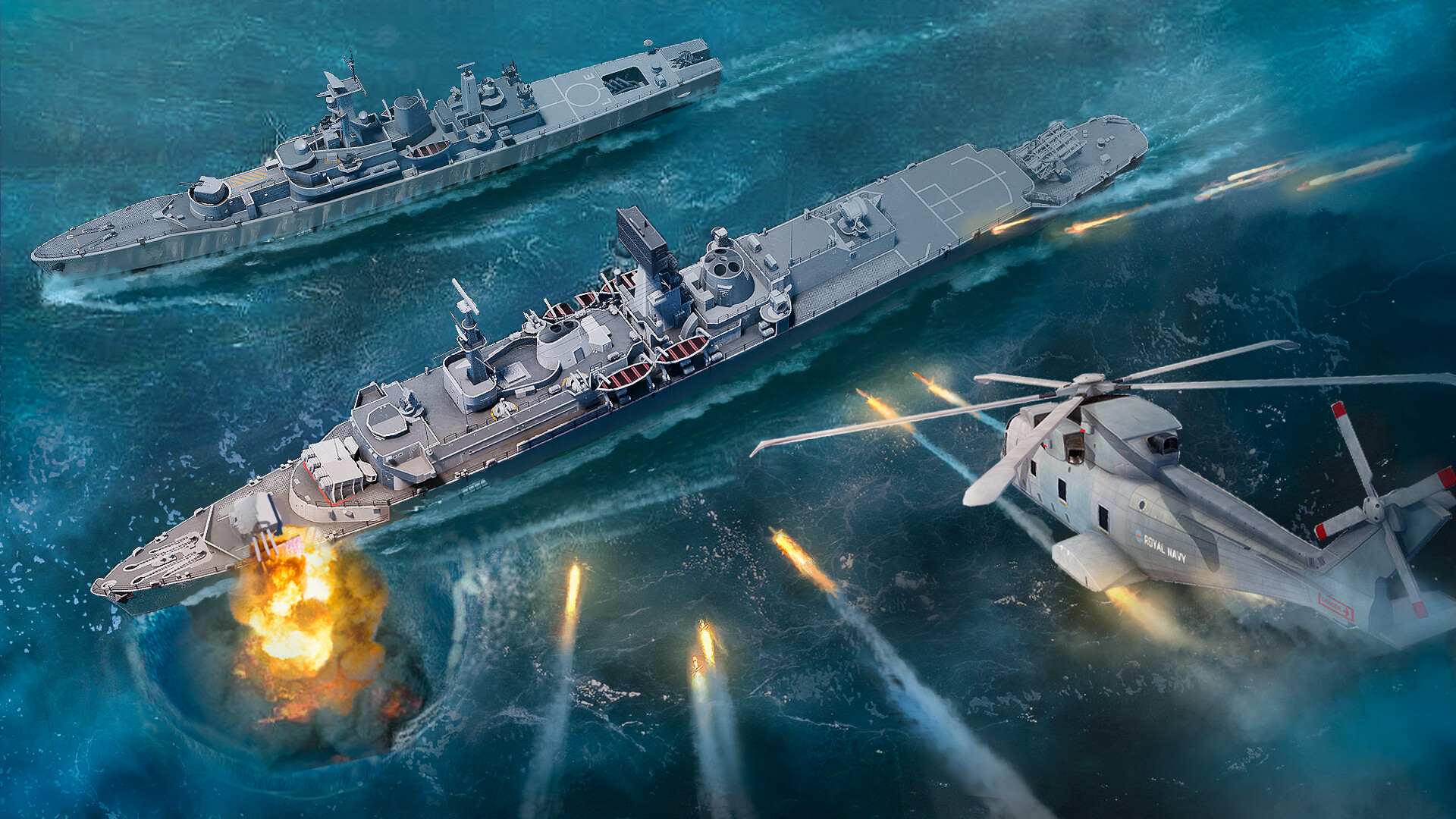 Force of Warships: Battleship Games PC gameplay screenshot 5 of 5