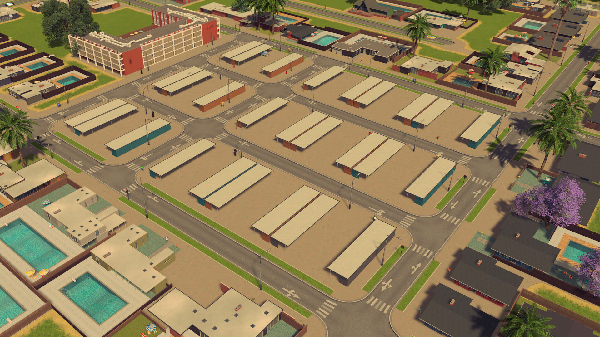 Cities: Skylines - Content Creator Pack: Mid-Century Modern image 4