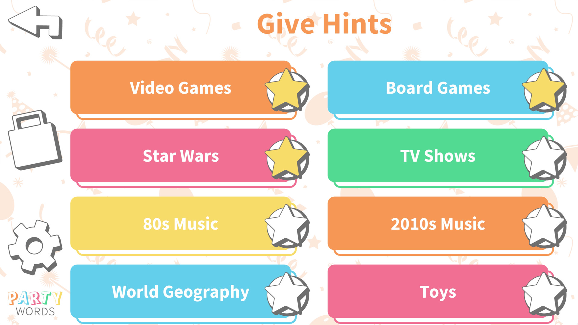 Party Words screenshot #1