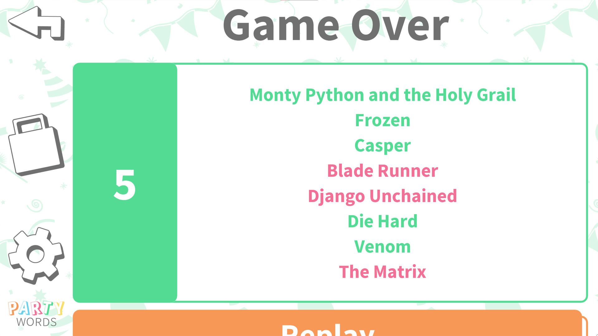 Party Words screenshot #4