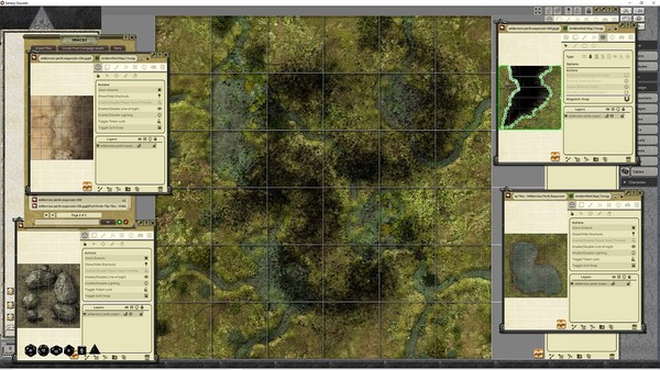 Fantasy Grounds - Pathfinder RPG - Flip-Tiles - Wilderness Perils Expansion