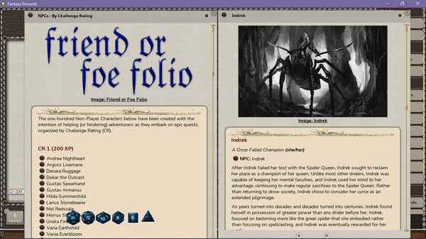 Fantasy Grounds - Friend or Foe Folio