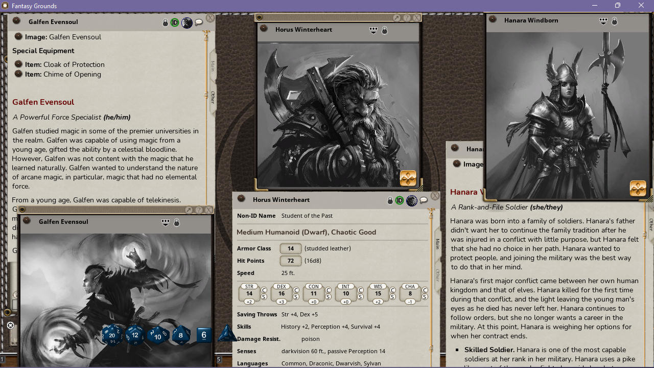 Fantasy Grounds - Friend or Foe Folioのスクリーンショット 1