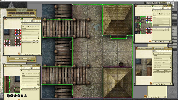 Fantasy Grounds - Pathfinder RPG - Flip-Tiles - Urban Waterfront Expansion