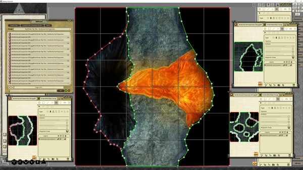 Fantasy Grounds - Pathfinder RPG - Flip-Tiles - Darklands Perils Expansion