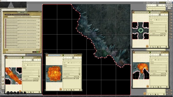 Fantasy Grounds - Pathfinder RPG - Flip-Tiles - Darklands Perils Expansion